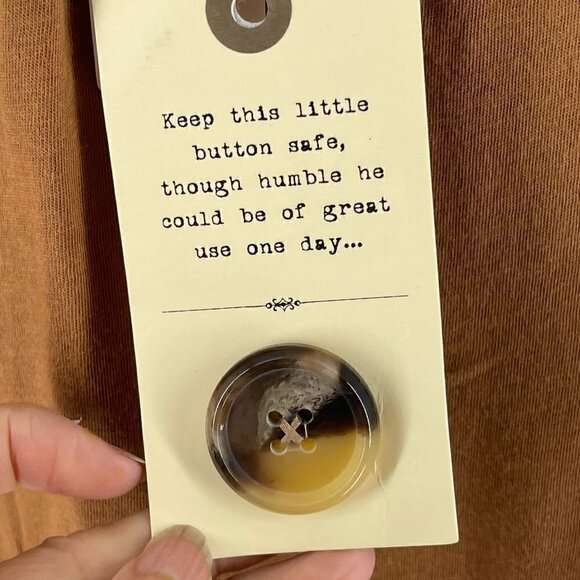 NWT Anthropologie Sascha Asymmetrical Button-Front Coat Jacket Bronze Camel XS - Picture 13 of 16